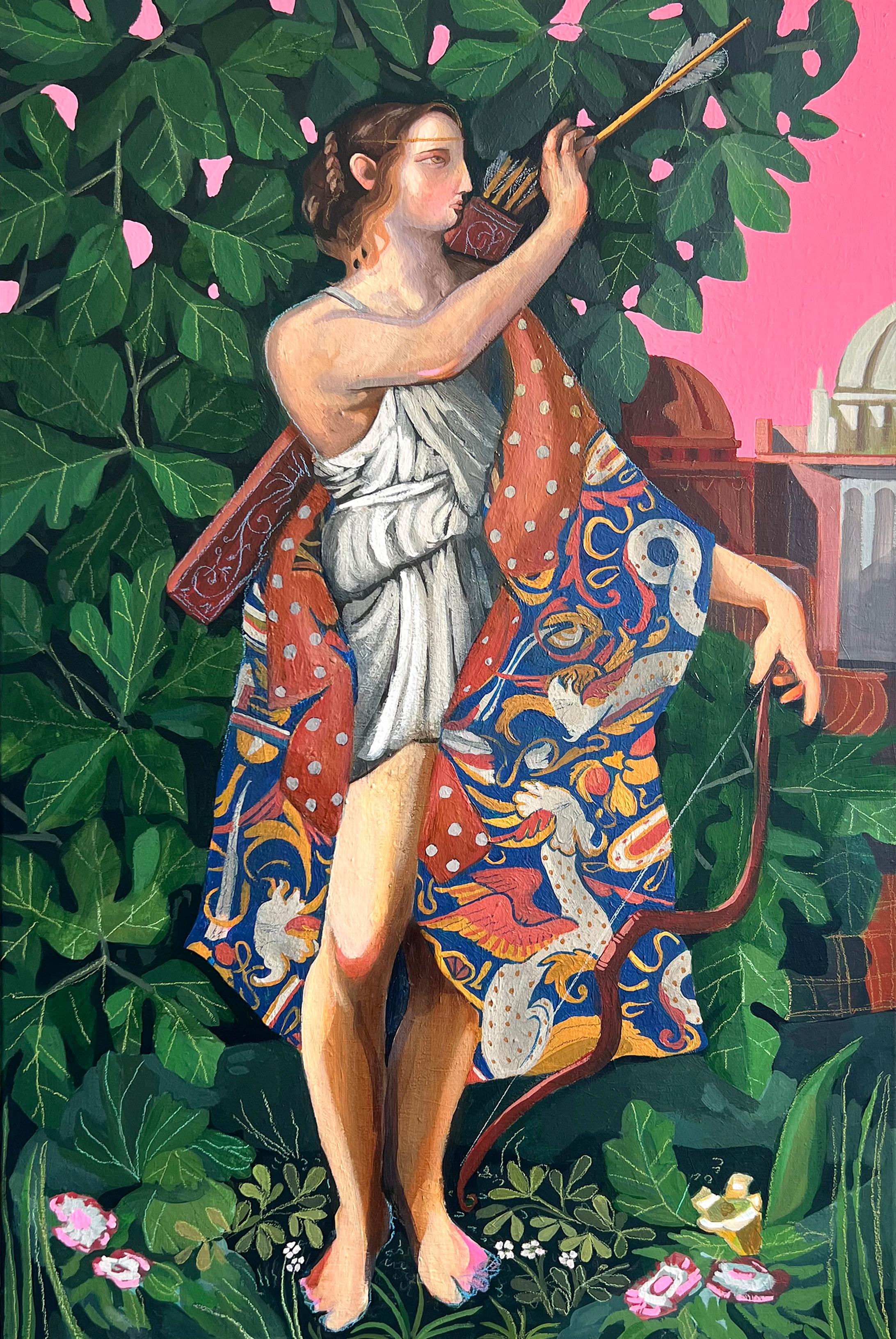 Figurative Painting de Ginger Williams Cook - El Arquero