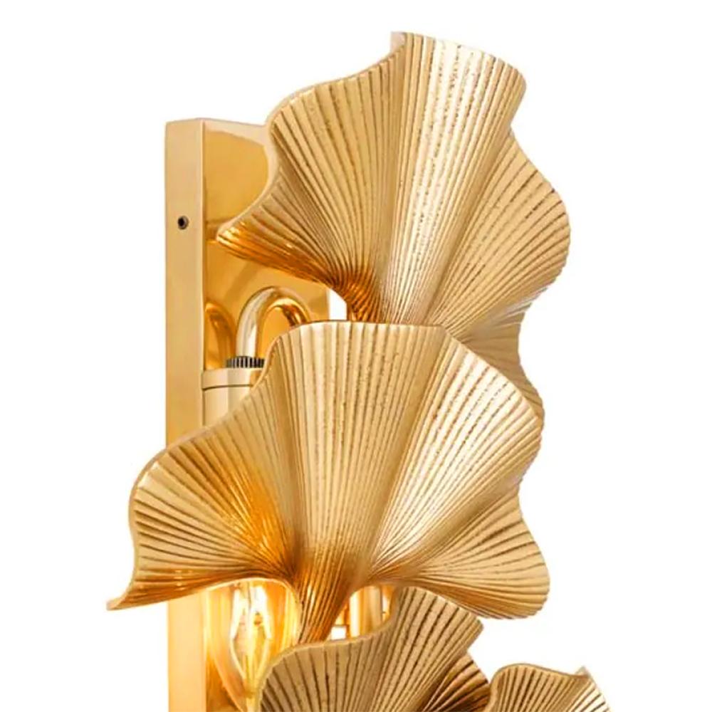 Lámpara de Pared Gingko 5 Hojas Siglo XXI y contemporáneo en venta