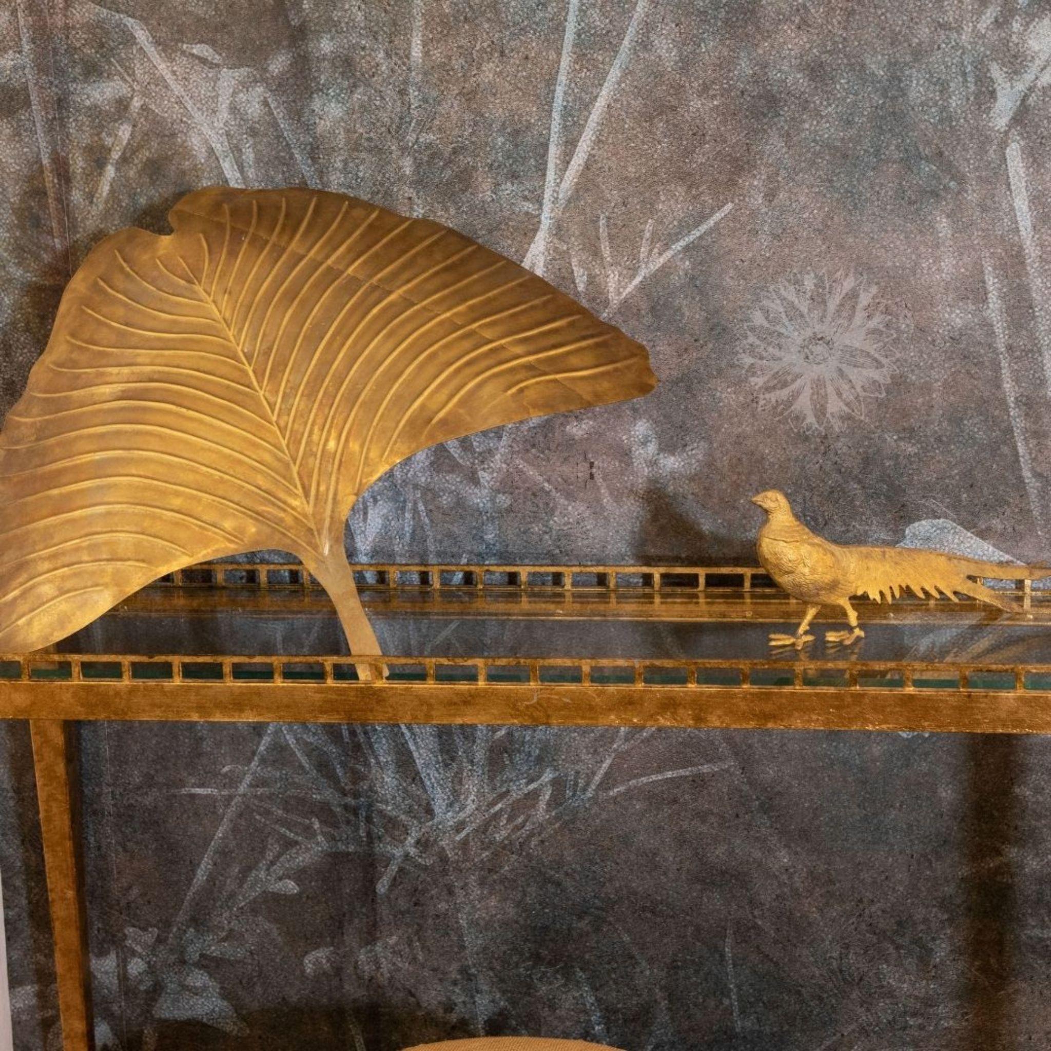 The Ornamental Wall Light à feuilles de Ginkgo Neuf - En vente à Firenze, FI
