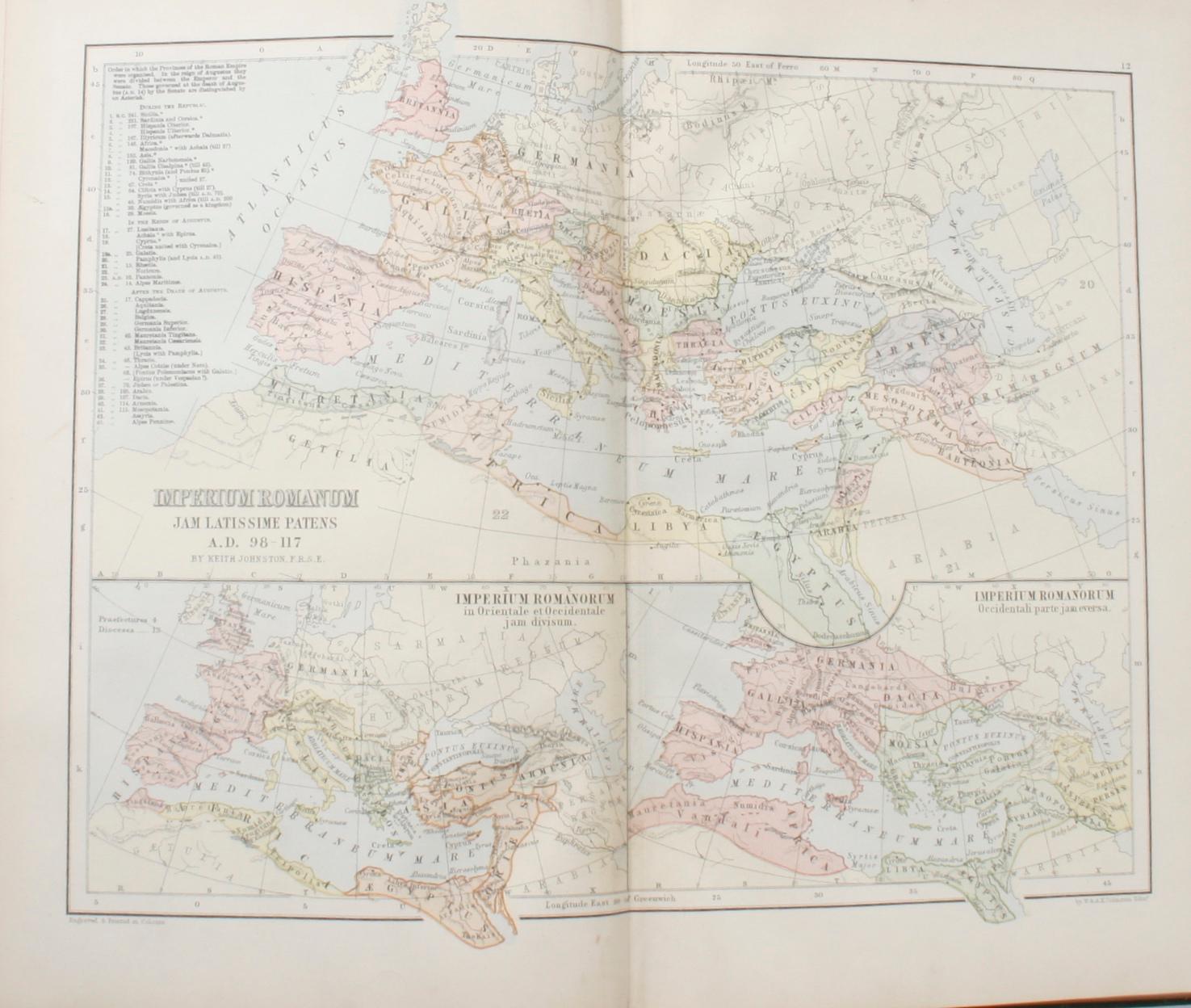 Ginn & Company's Classical Atlas by Ginn & Company, First Edition 1