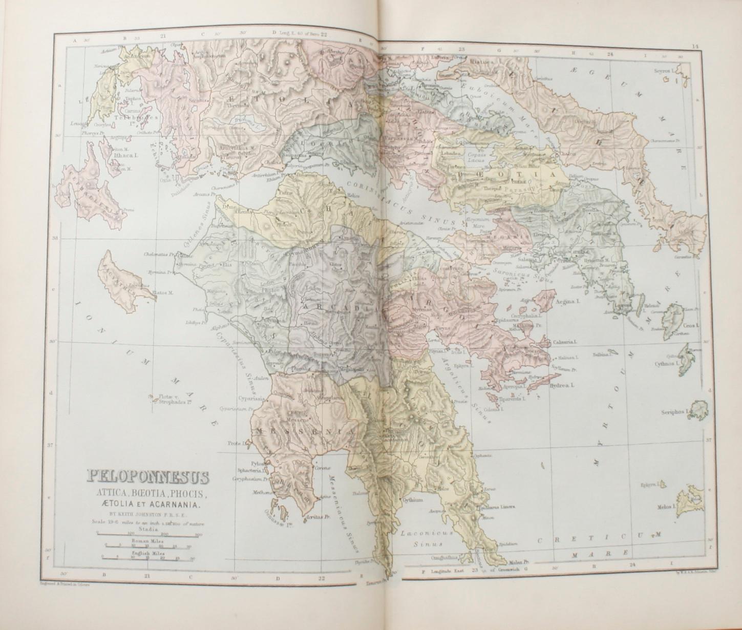 Ginn & Company's Classical Atlas by Ginn & Company, First Edition 3