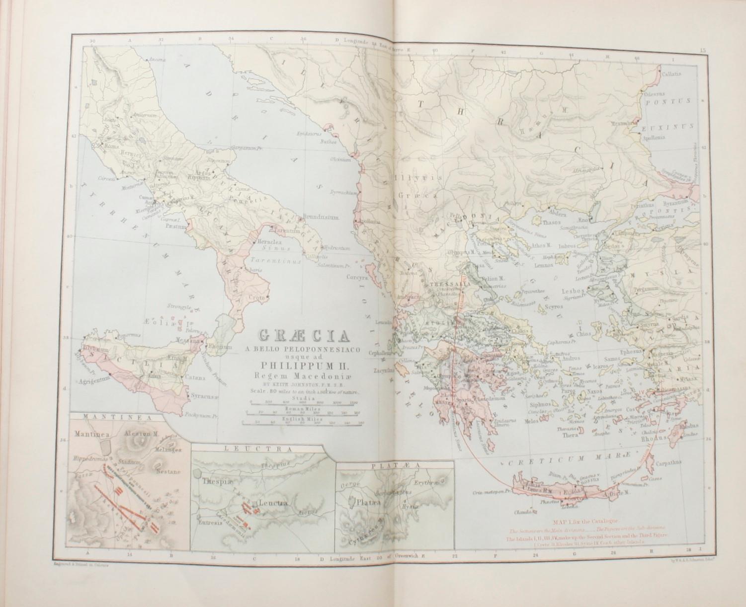 Ginn & Company's Classical Atlas by Ginn & Company, First Edition 4
