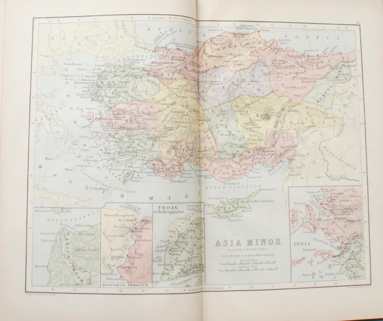 Ginn & Company's Classical Atlas by Ginn & Company, First Edition 5