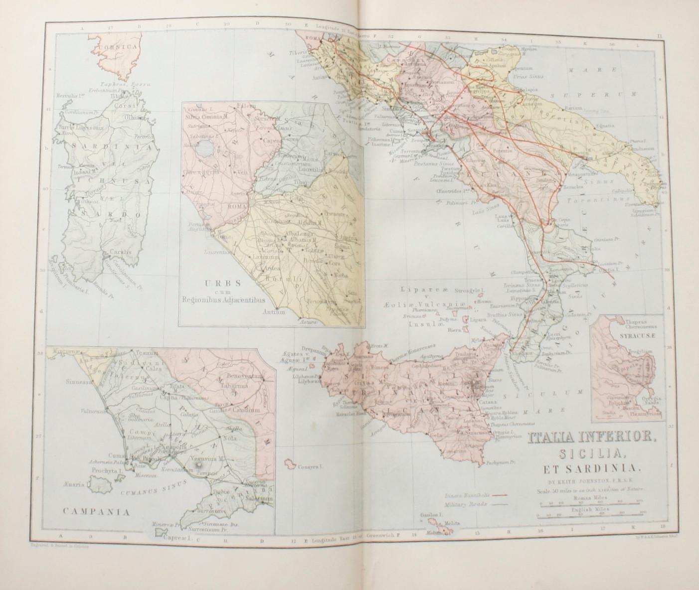 Paper Ginn & Company's Classical Atlas by Ginn & Company, First Edition