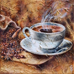 Café. pintura original