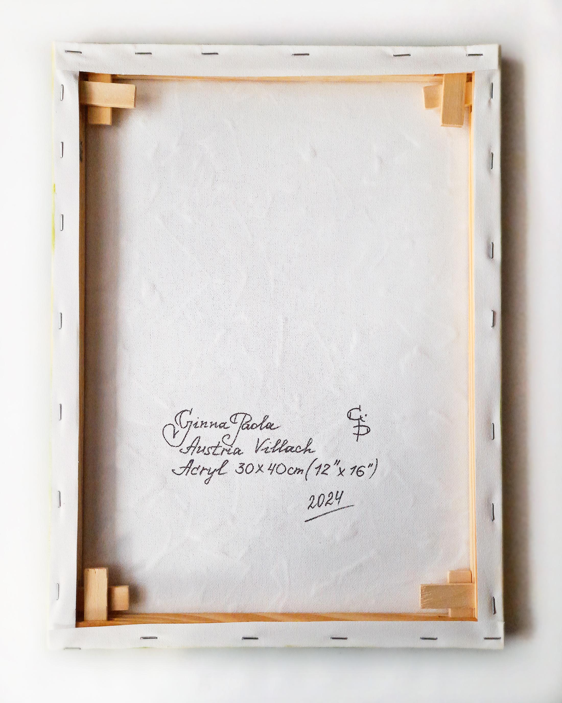 Flight in the fifth dimension. Originalgemälde im Angebot 2