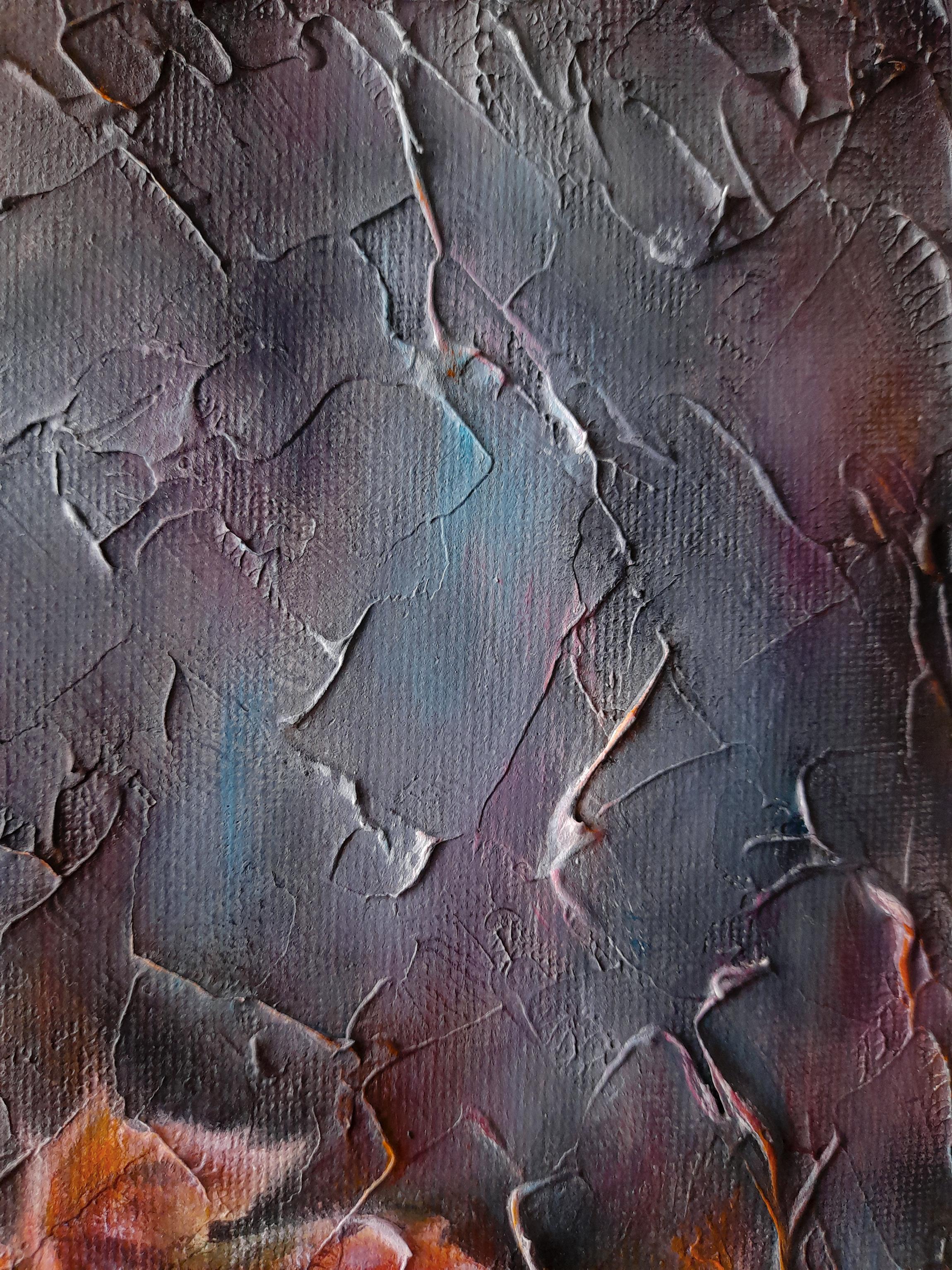 Ordinäre herbstliche Magie. Originalgemälde – Painting von Ginna Paola