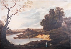 Ginnell - 1973 Oil, Large Historical Landscape