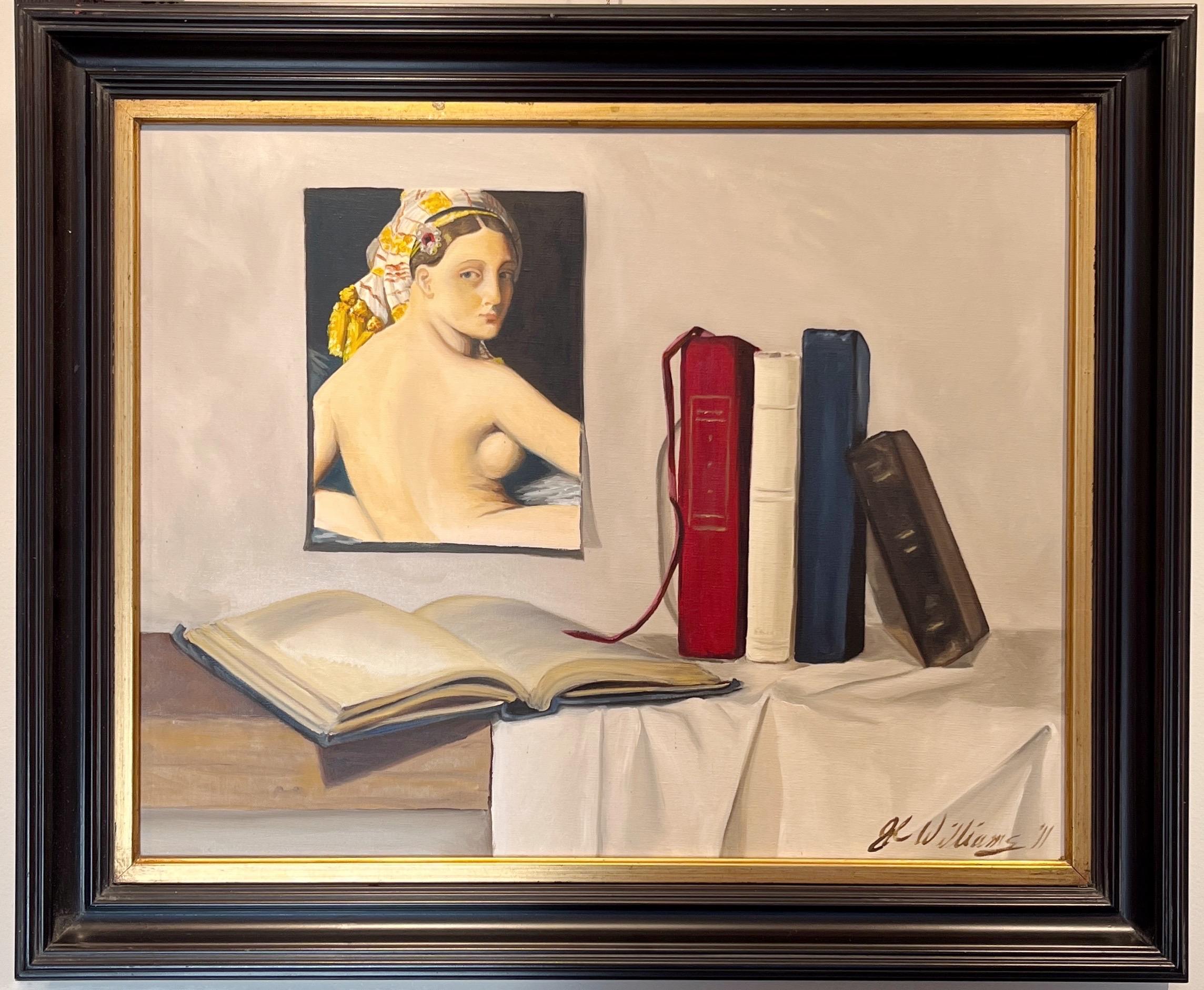 Still-Life Painting di Ginny Williams - Una natura morta francese