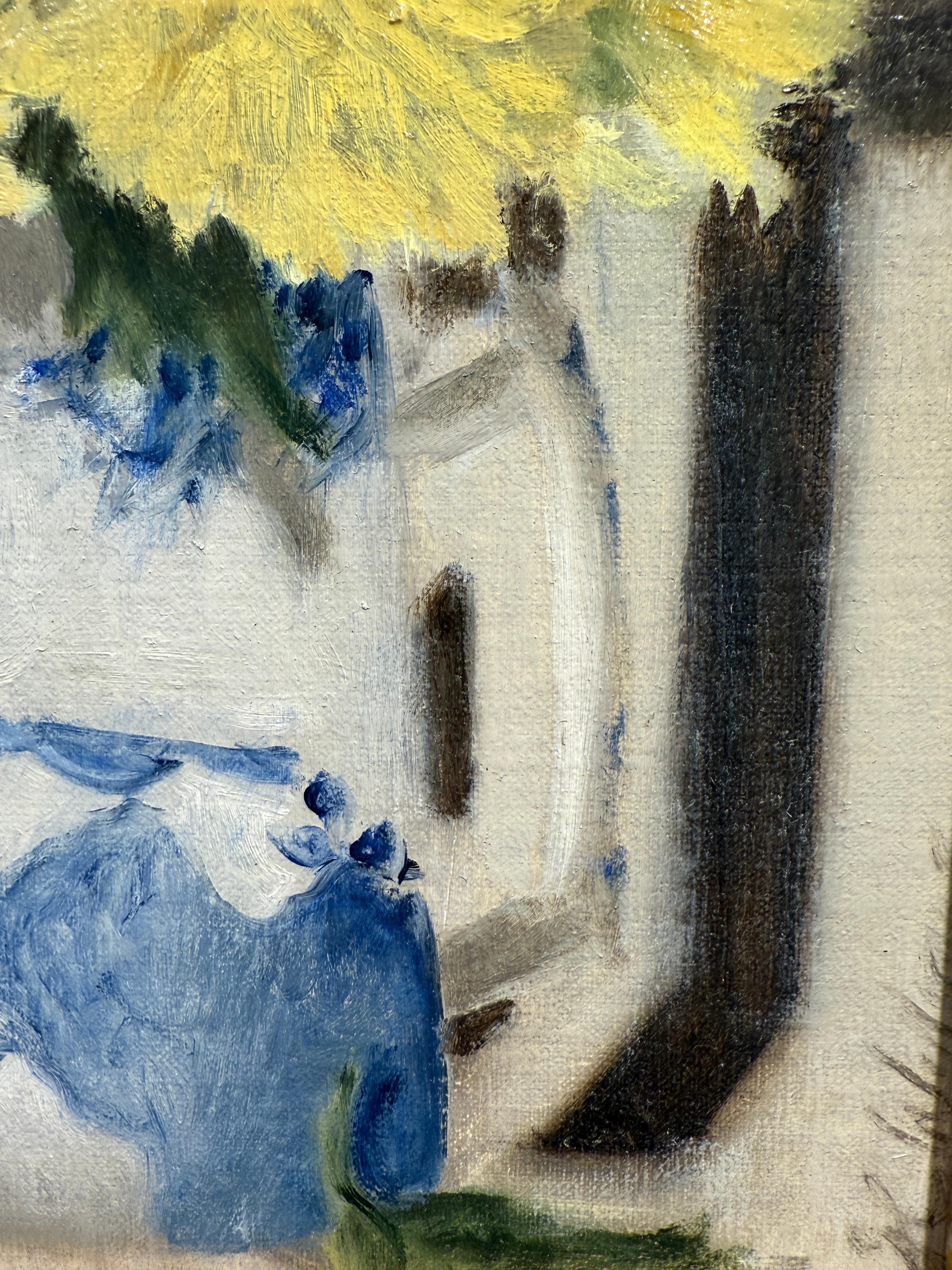 Una giornata di sole a New York - Painting di Ginny Williams