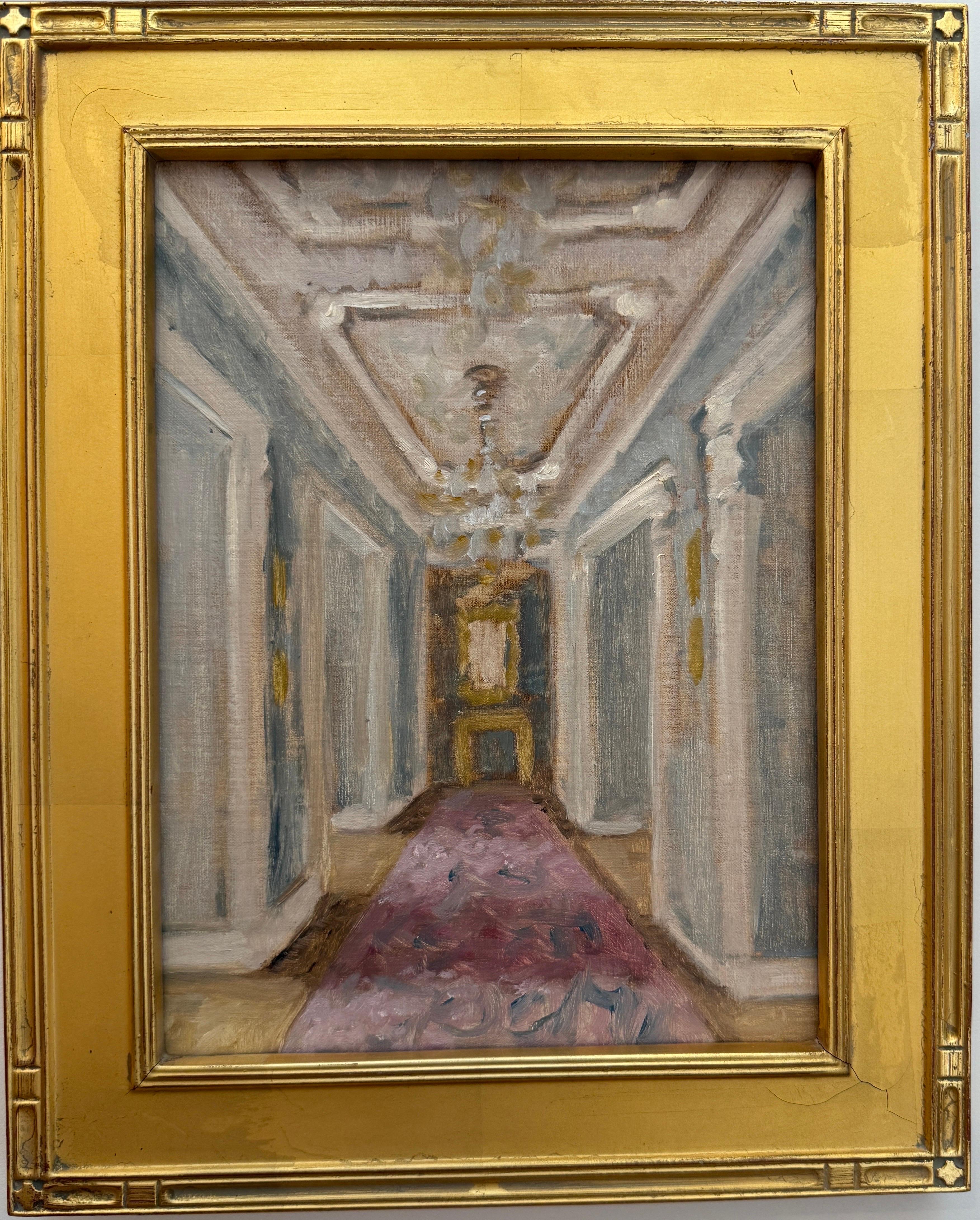 Dopo il tè, Museo d'Orsay - Painting di Ginny Williams