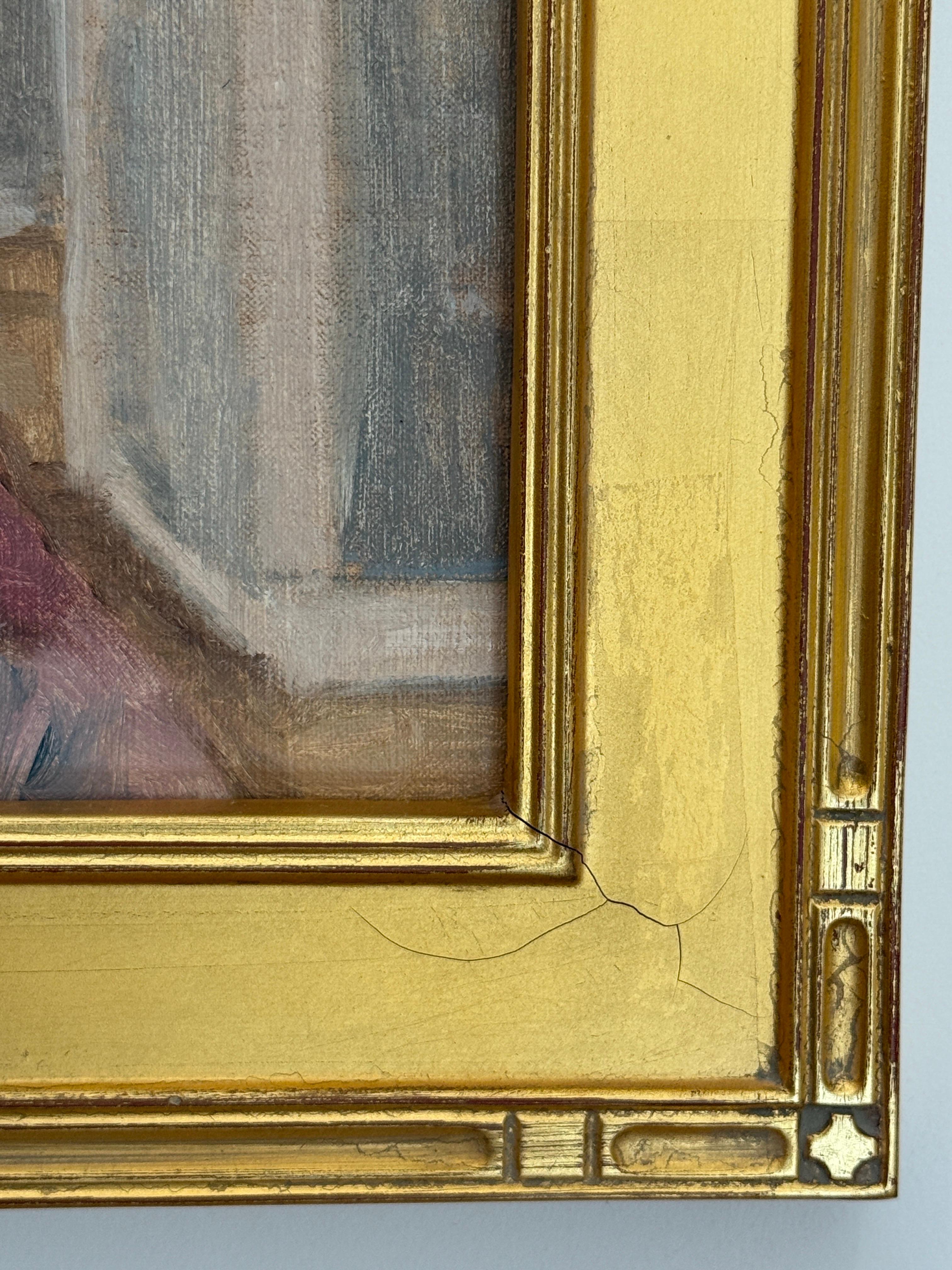 Dopo il tè, Museo d'Orsay - Interior Painting Beige di Ginny Williams