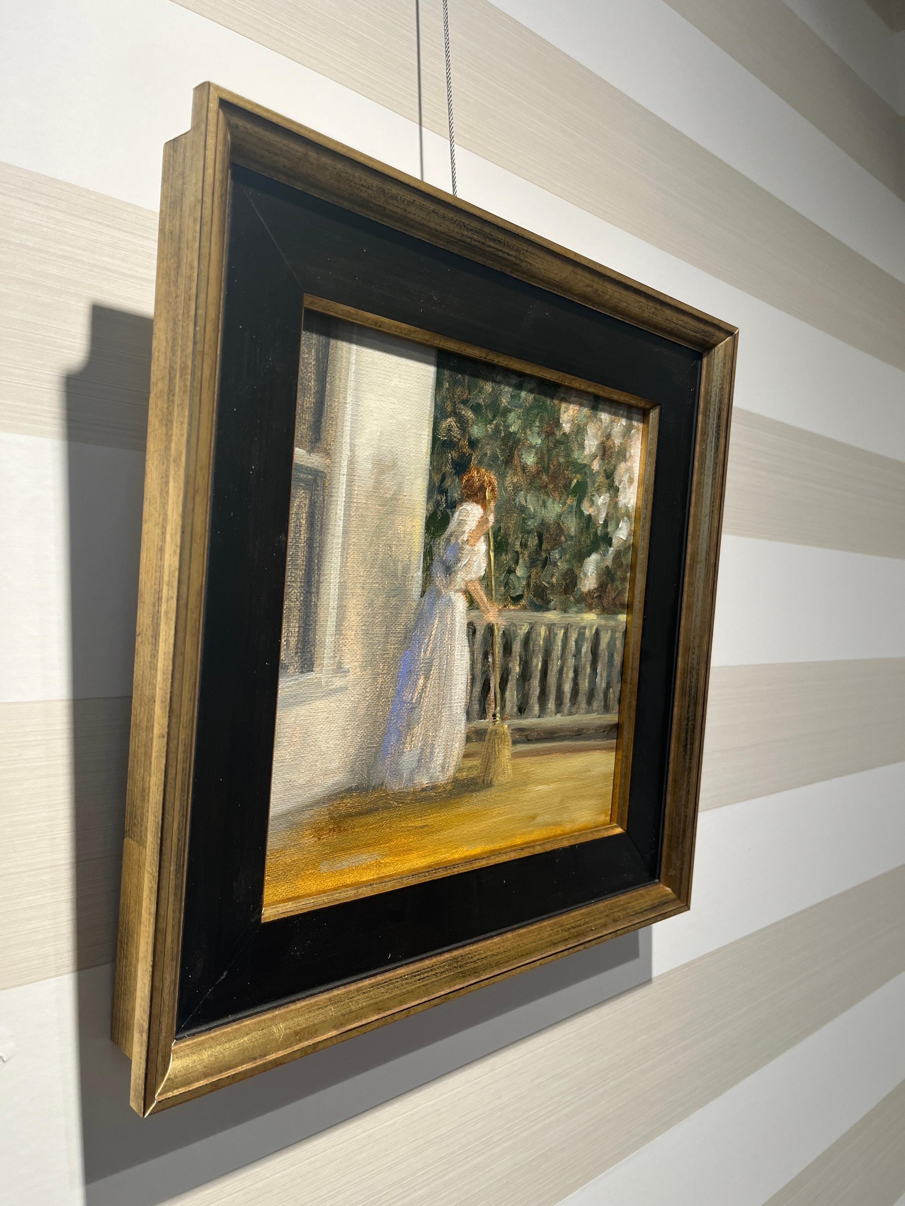 Antes de la empresa - Painting impresionista estadounidense de Ginny Williams