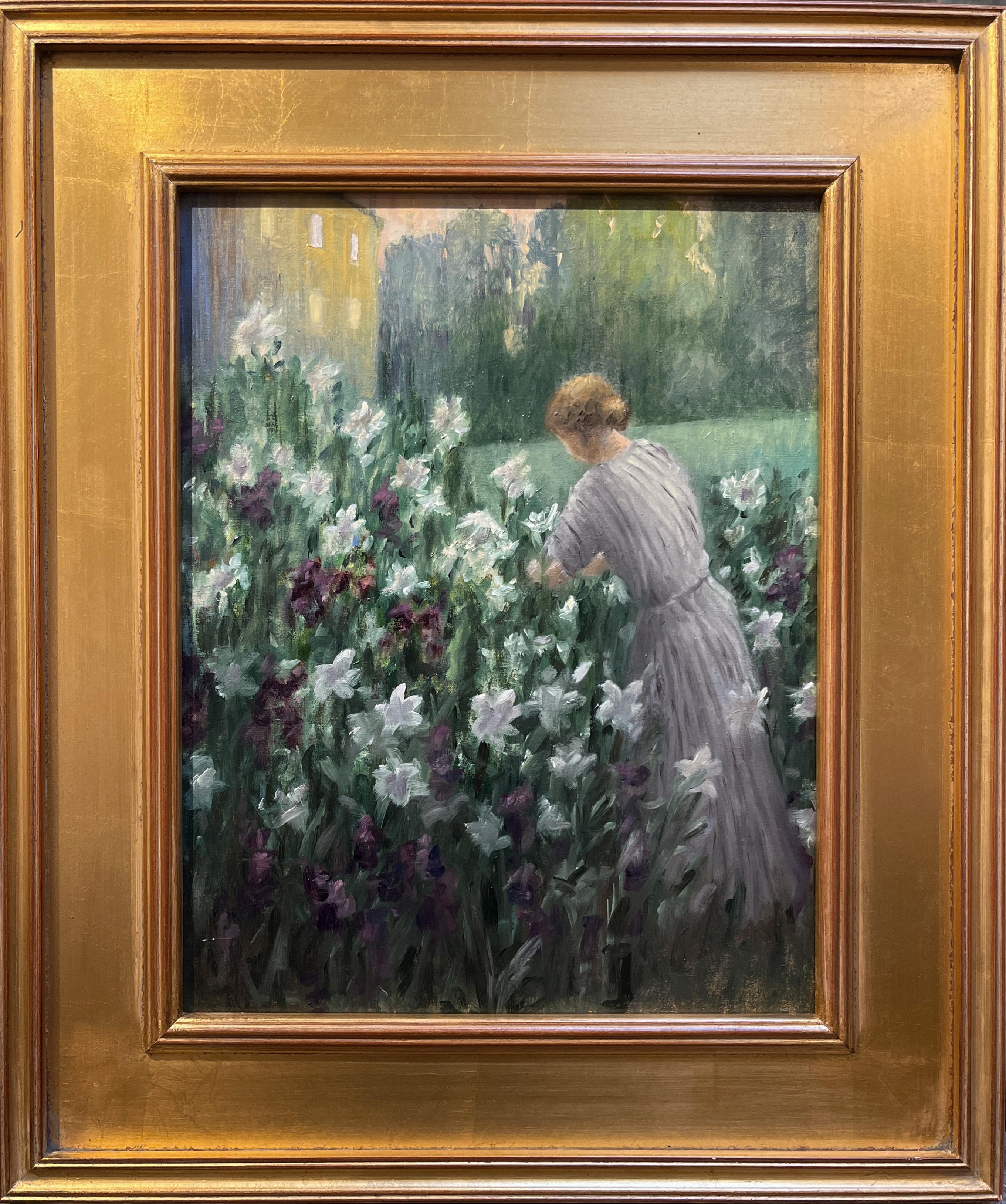 Antes del calor del día - Painting de Ginny Williams