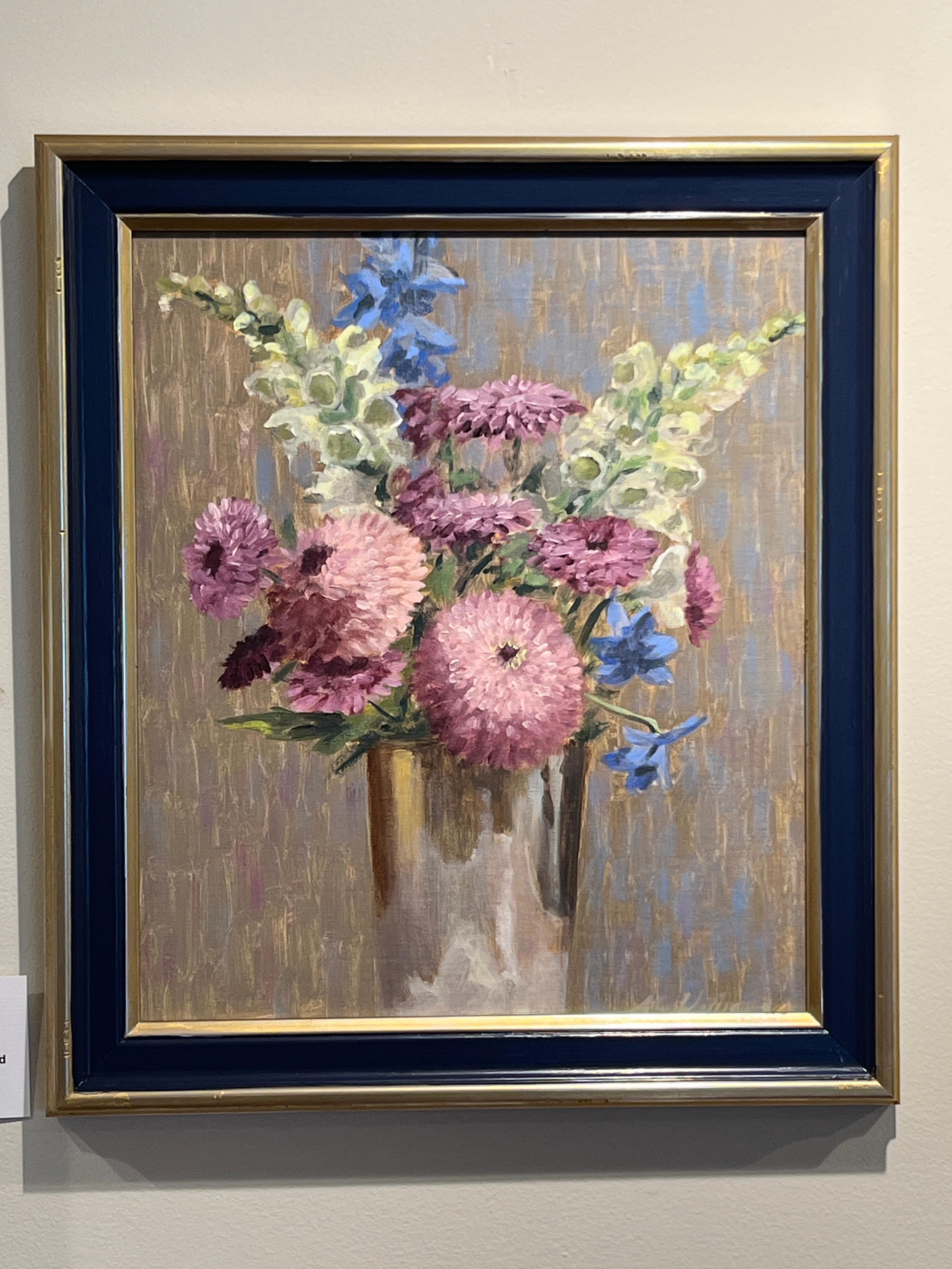 Bouquet for a March Weekend - Painting by Ginny Williams