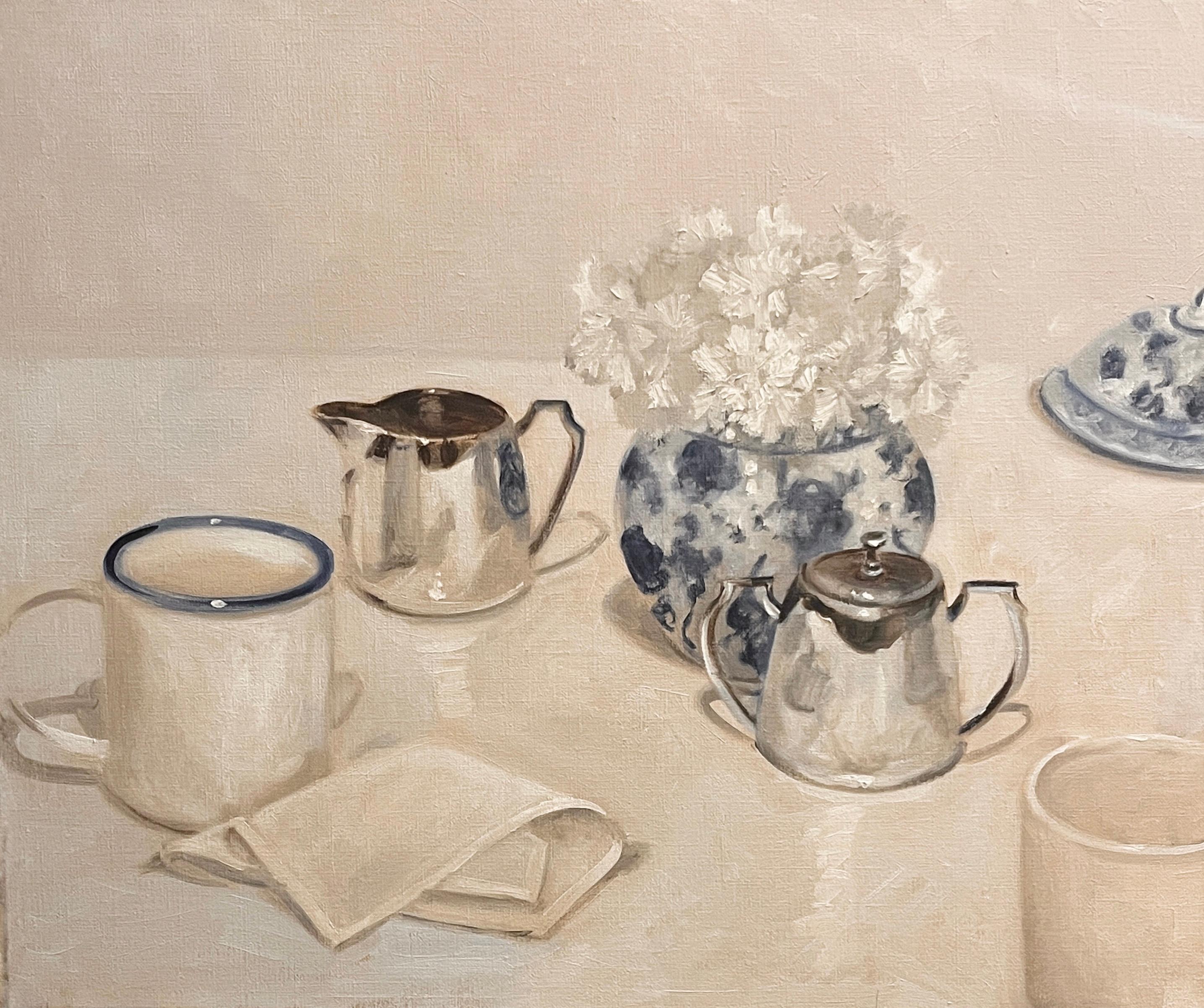 "Tavolo del mattino" di Ginny Williams - Olio su tela 20x24 (con cornice 21,5x25,5) - $4.500

Porta calore e fascino senza tempo nel tuo spazio con Morning Table di Ginny Williams. Questo squisito dipinto a olio 20x24 (incorniciato a 21,5x25,5)