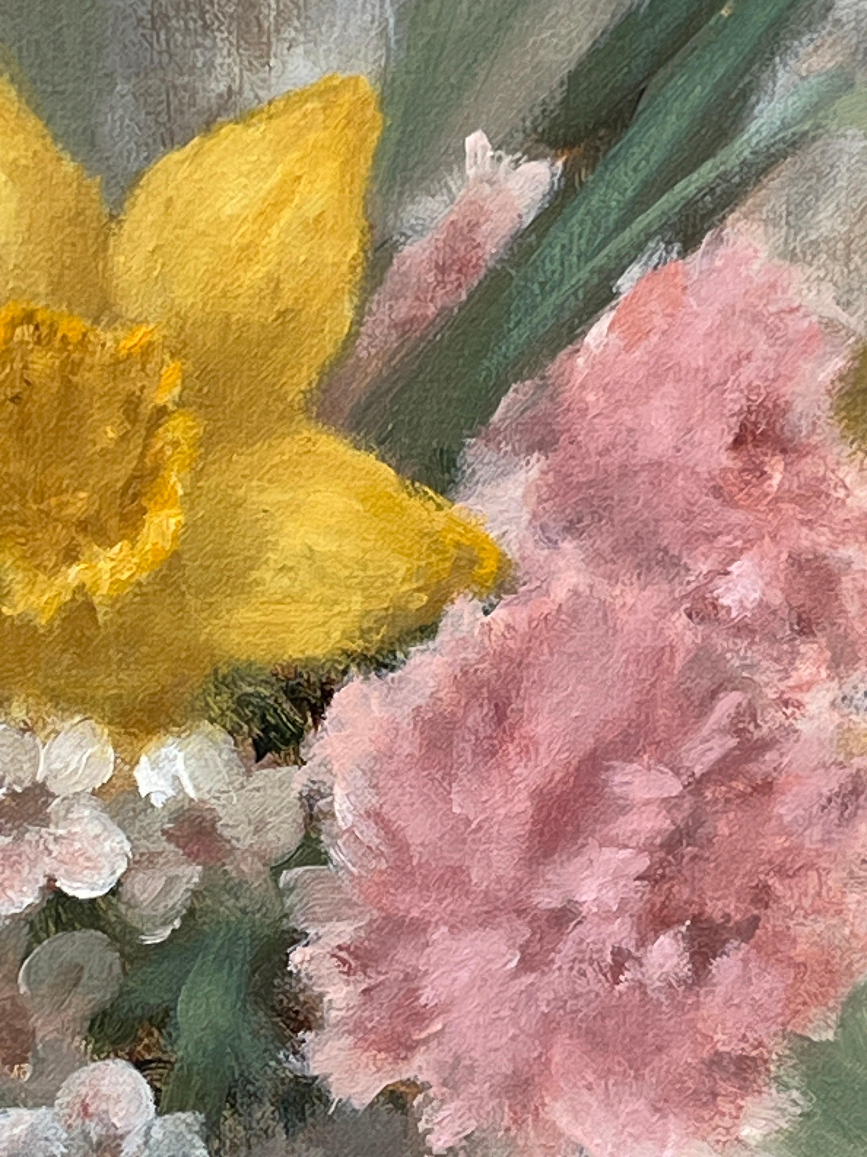 Un día a la vez - Still-Life Painting Marrón de Ginny Williams