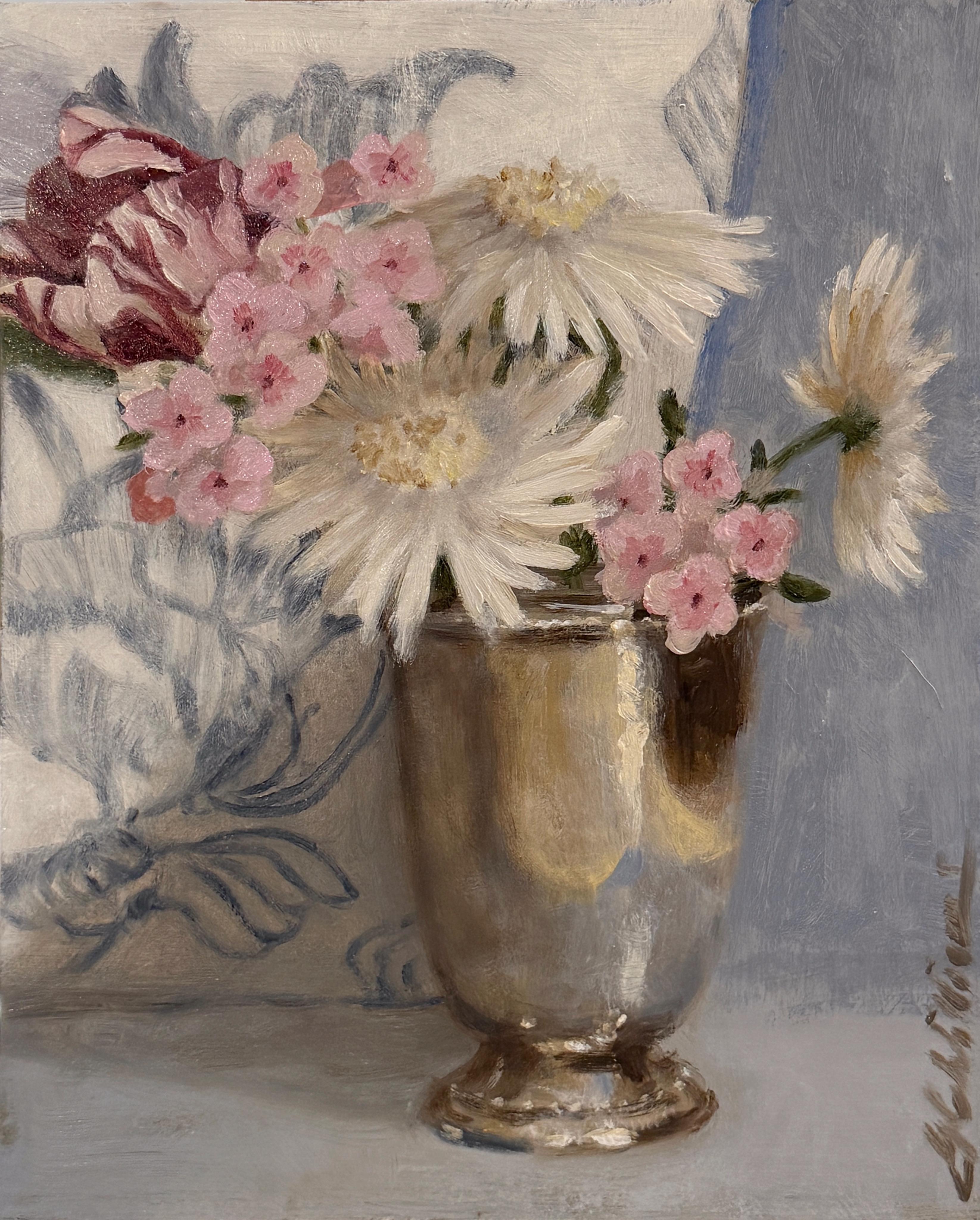 Ginny Williams Still-Life Painting - Rewarded Patience
