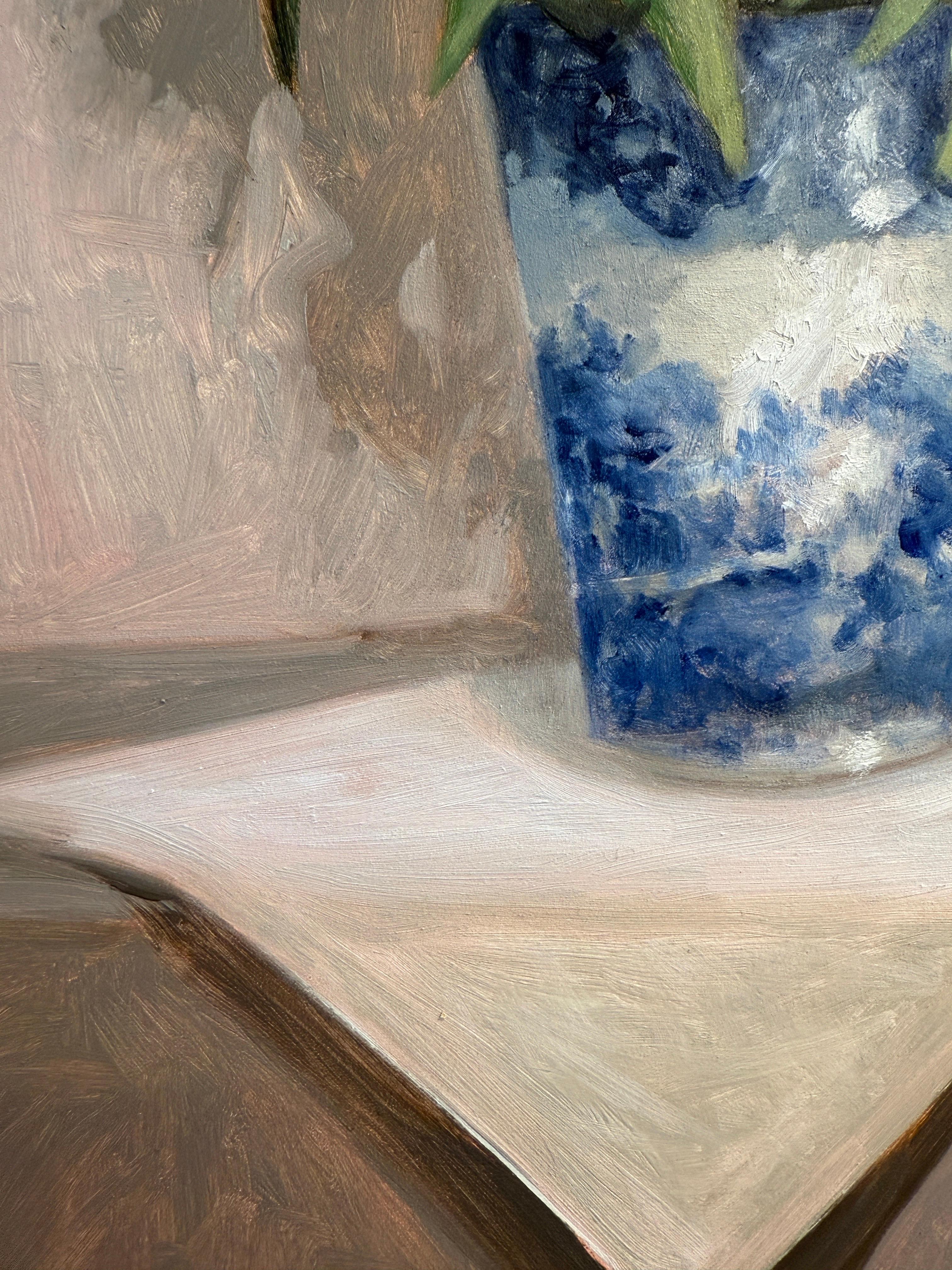 Gioie semplici - Still-Life Painting Marrone di Ginny Williams