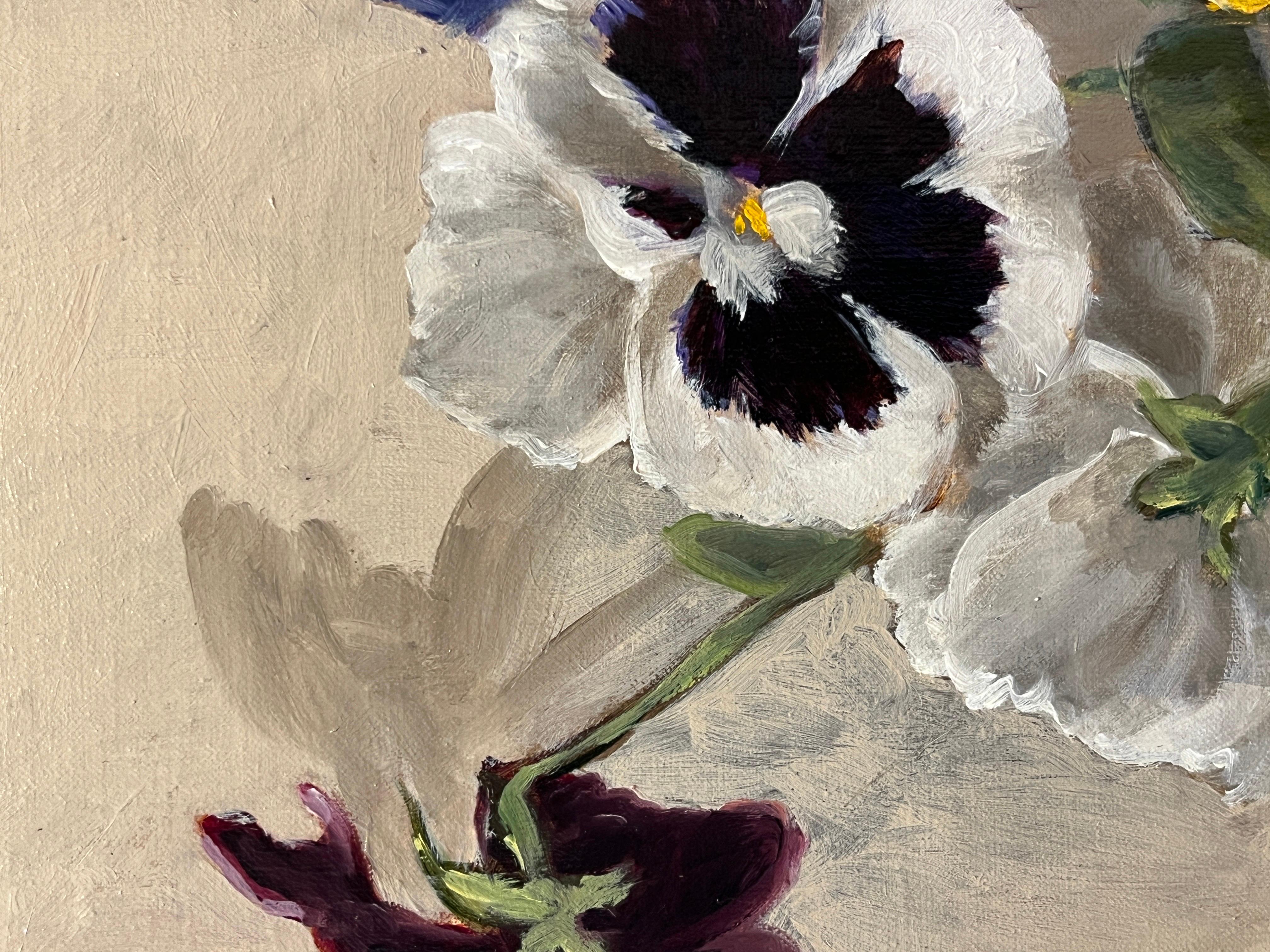 Rivolta di primavera - Painting Realismo americano di Ginny Williams