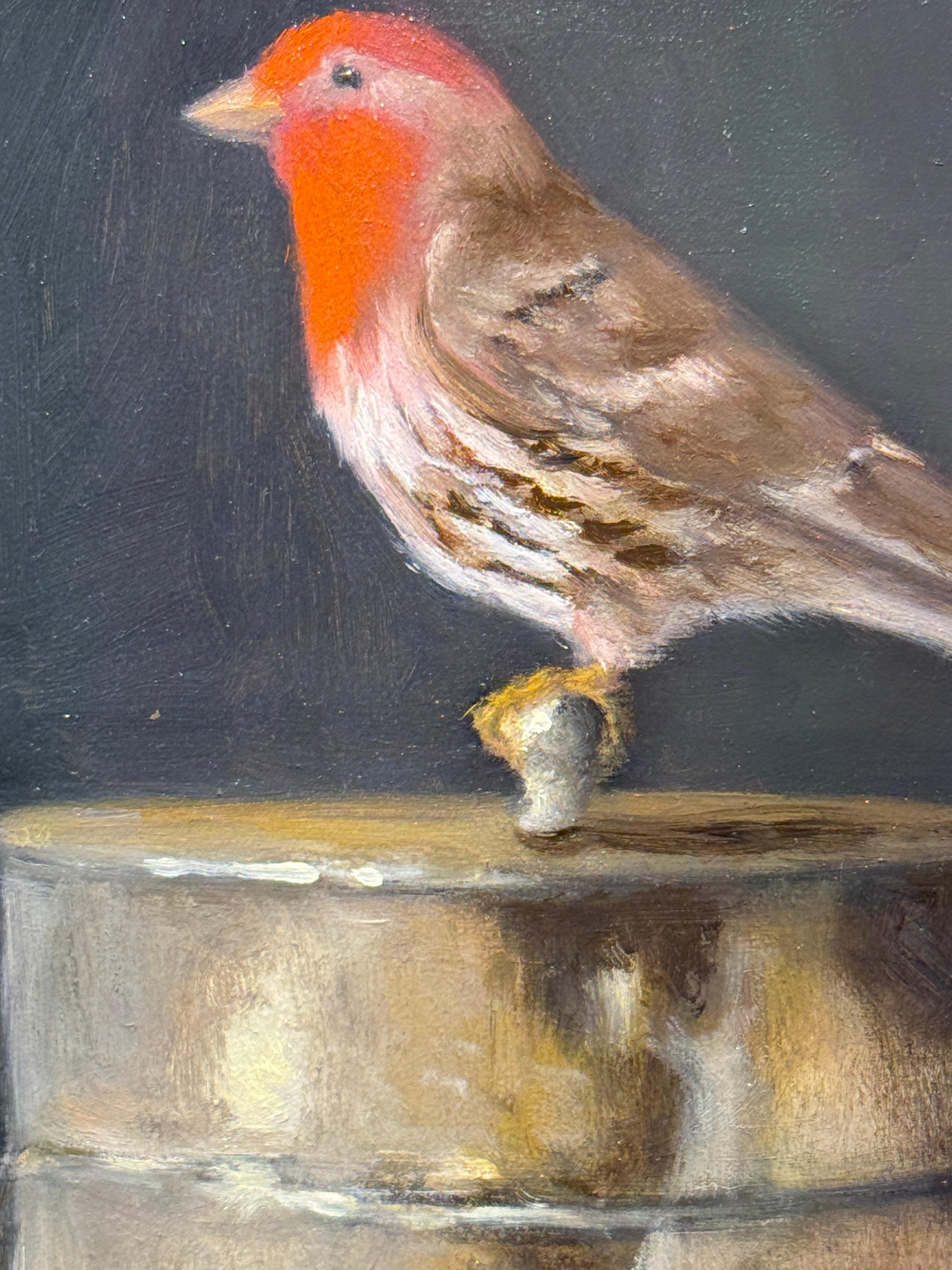 Nature morte aux raisins de Corinthe - Réalisme américain Painting par Ginny Williams