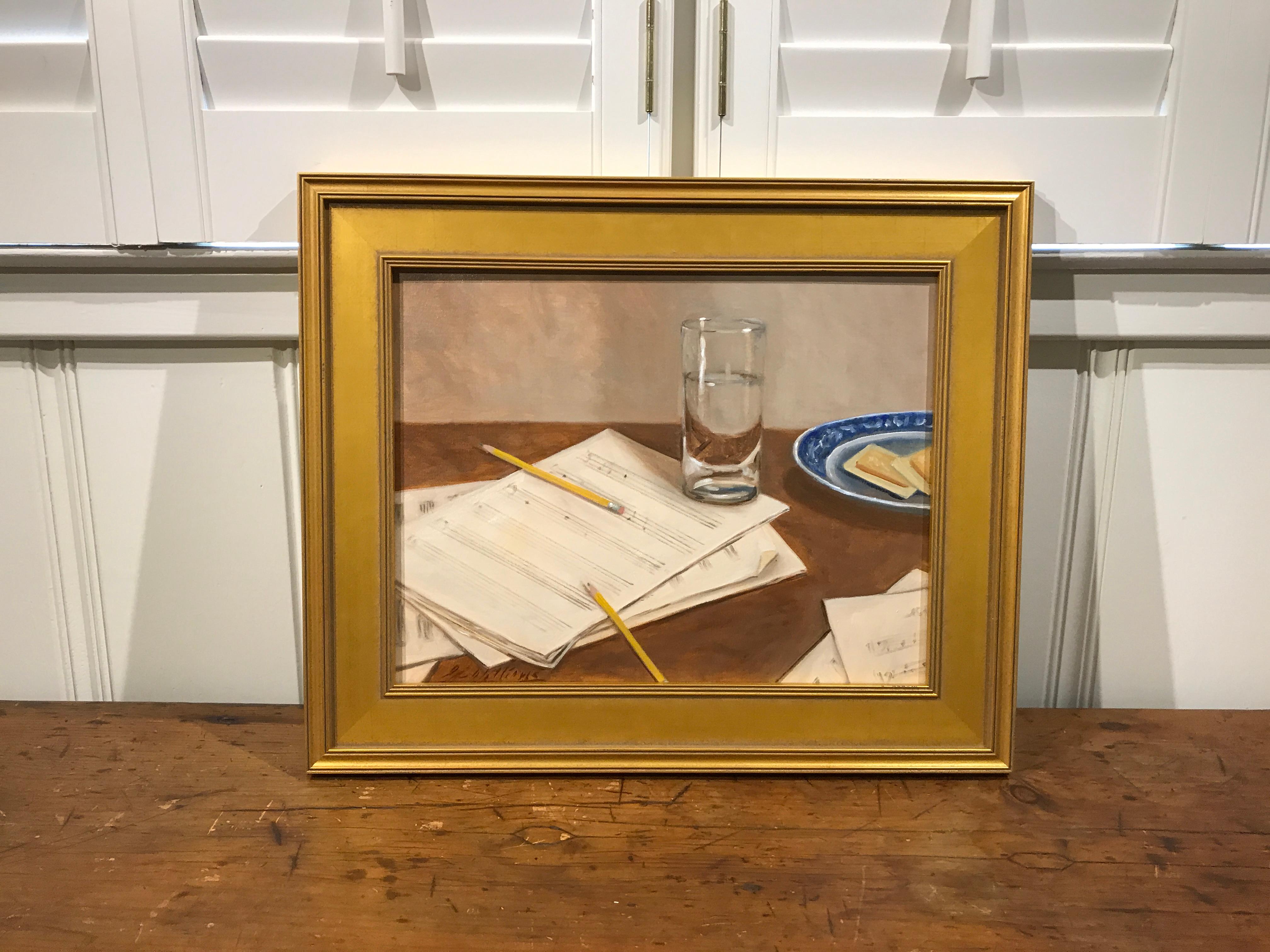 still life with composer