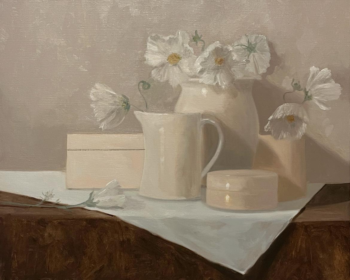 "L'innocenza della giovinezza" di Ginny Williams - Olio su tela 20x24 (con cornice 21,5x25,5) - $4.500

Morbido, nostalgico e splendidamente espressivo, The Innocence of Youth di Ginny Williams cattura un momento fugace con calore e grazia. Questo