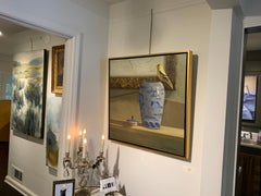 The Open Window by Ginny Williams Oil on Linen Still-Life Painting