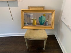 The Winged Blossom by Ginny Williams Framed Canvas Still Life Painting Butterfly