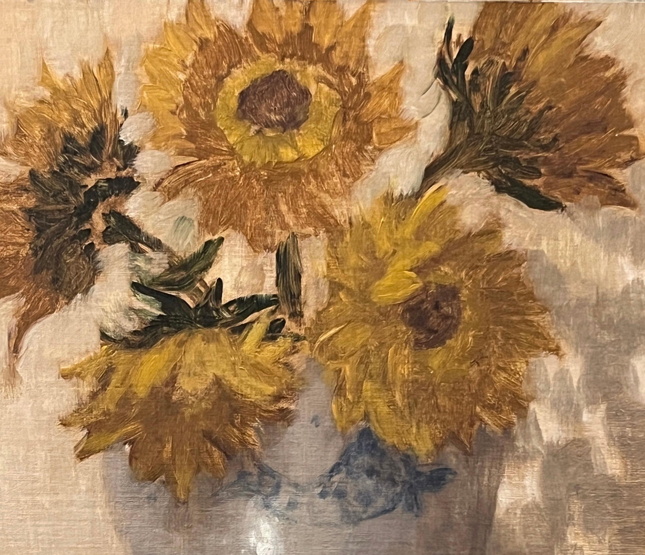 Tu sei il mio sole - Still-Life Painting Marrone di Ginny Williams