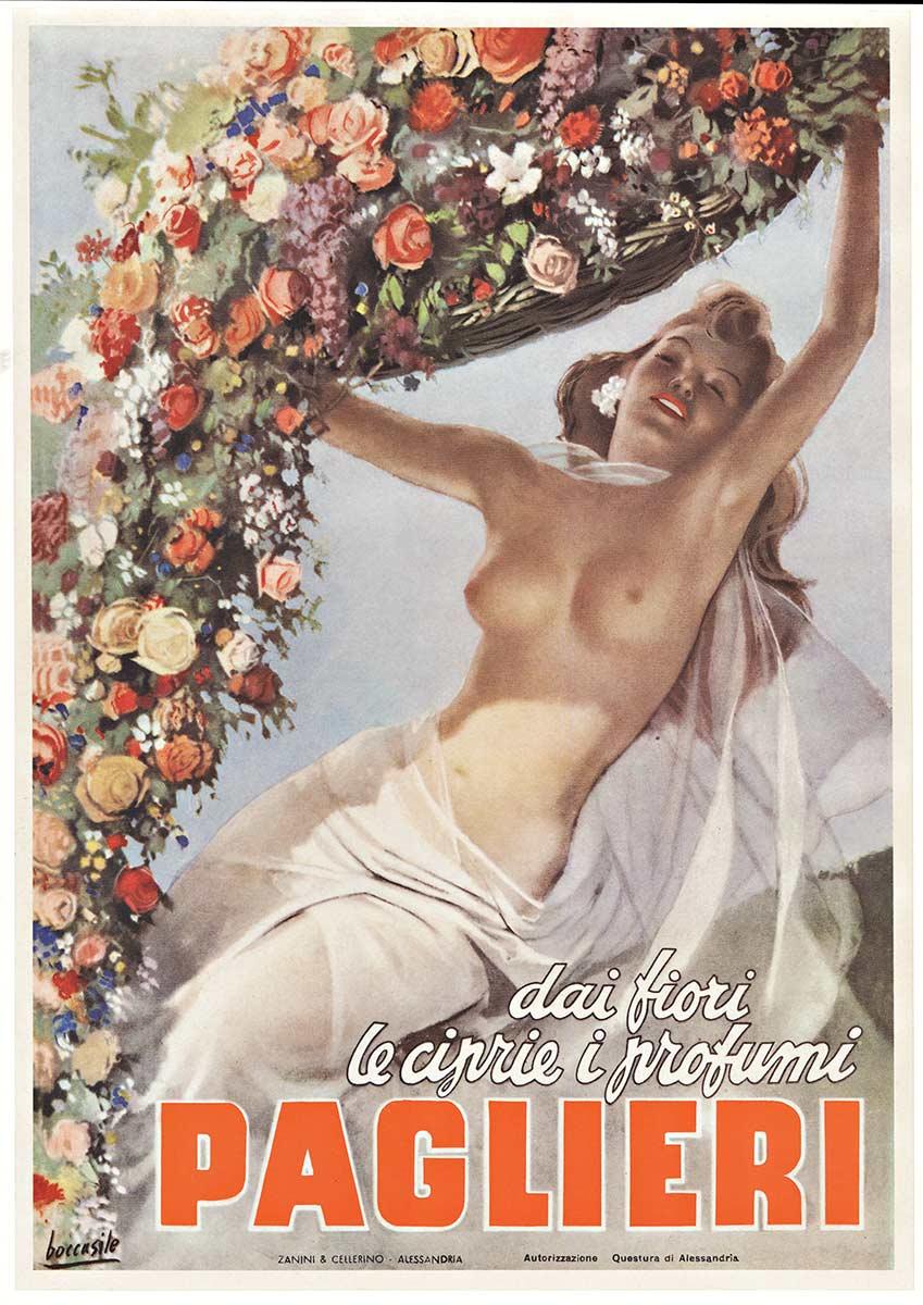 Boccasile Nude Print - Paglieri dai Fiori le Cipri I Profumi