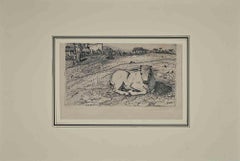 Il Boccino - Aguafuerte de Gino Bozzetti - 1935