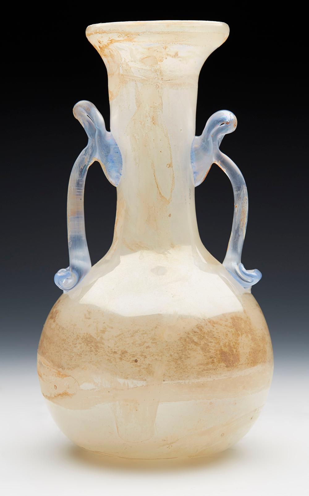 Gino Cenedese Attributed Murano Scavo Twin Handled Art Glass Vase In Good Condition In Bishop's Stortford, Hertfordshire