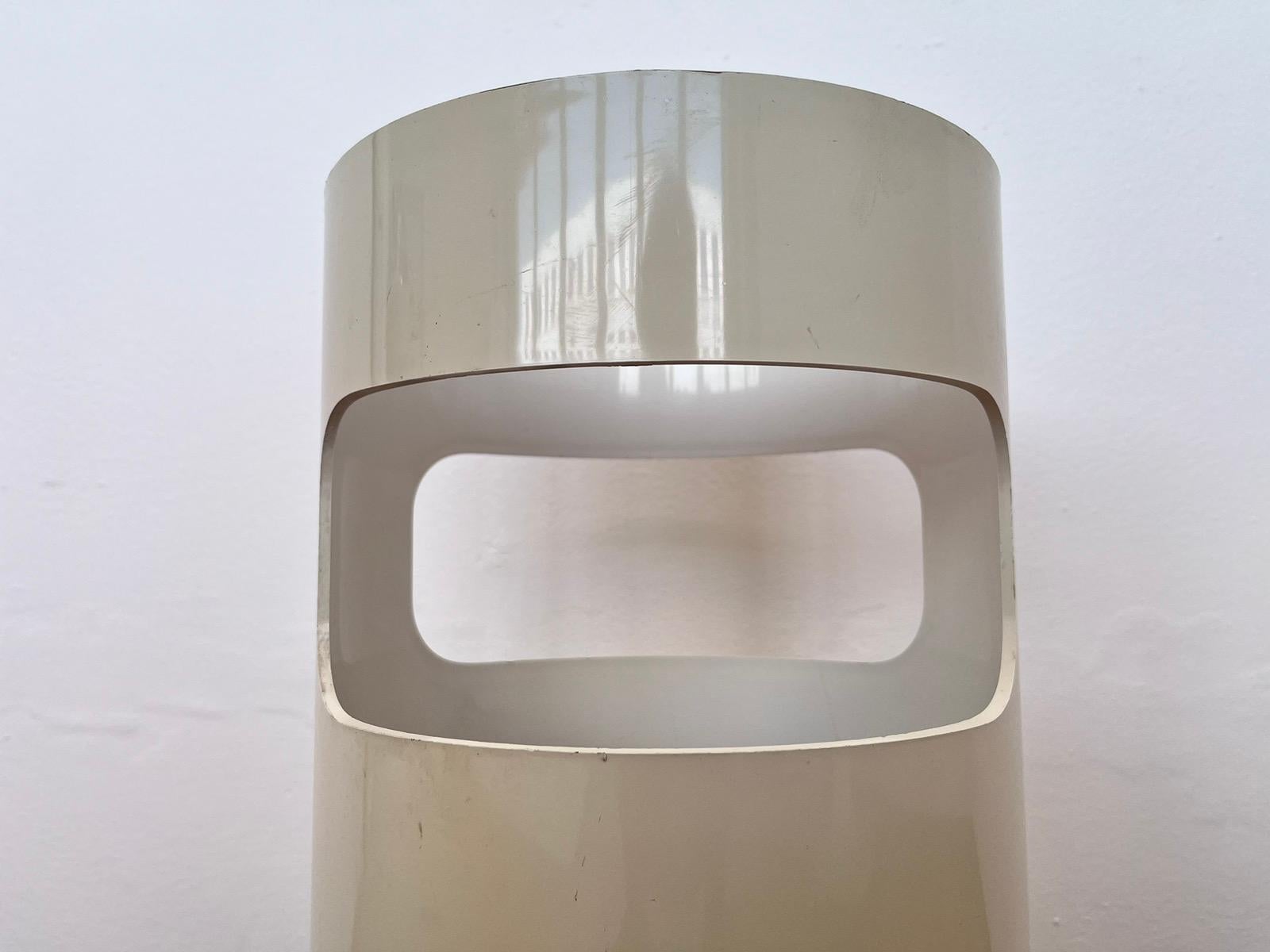 Italian Gino Colombini Midcentury Large Umbrella Stand for Kartell, Italy, 1970s For Sale