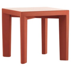 Gino Flame Red Table by Giò Colonna Romano