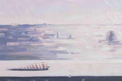 Dawn on the City - Paint by Gino Guida - 1980s