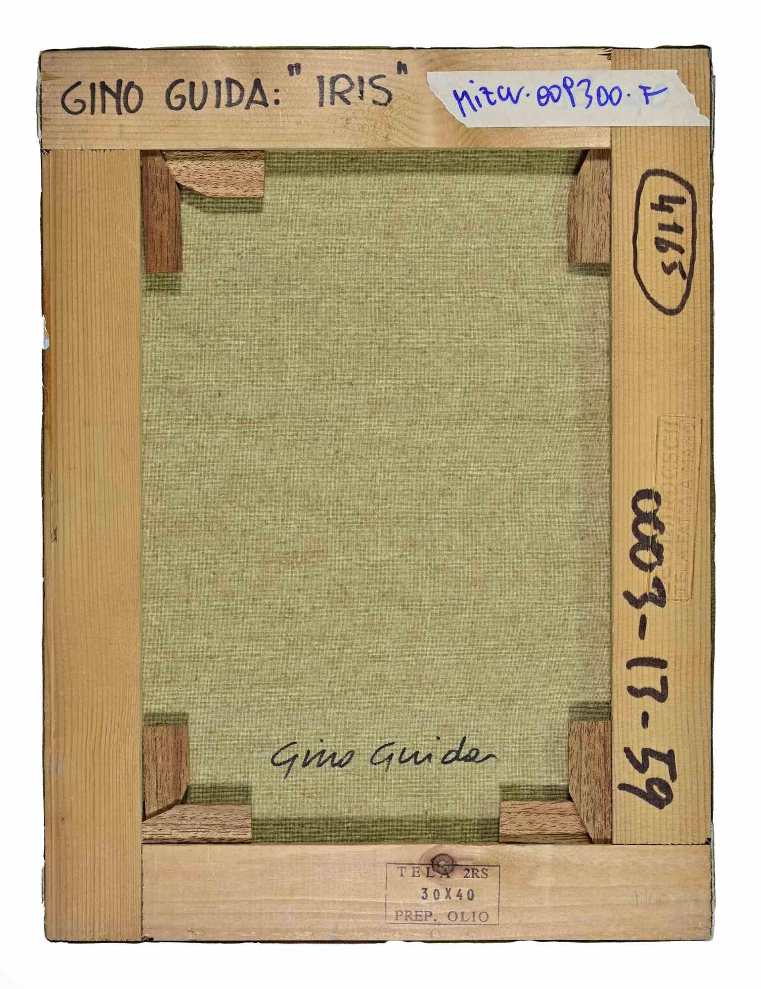 Iris - Pintura de Gino Guida - Años 80 en venta 1