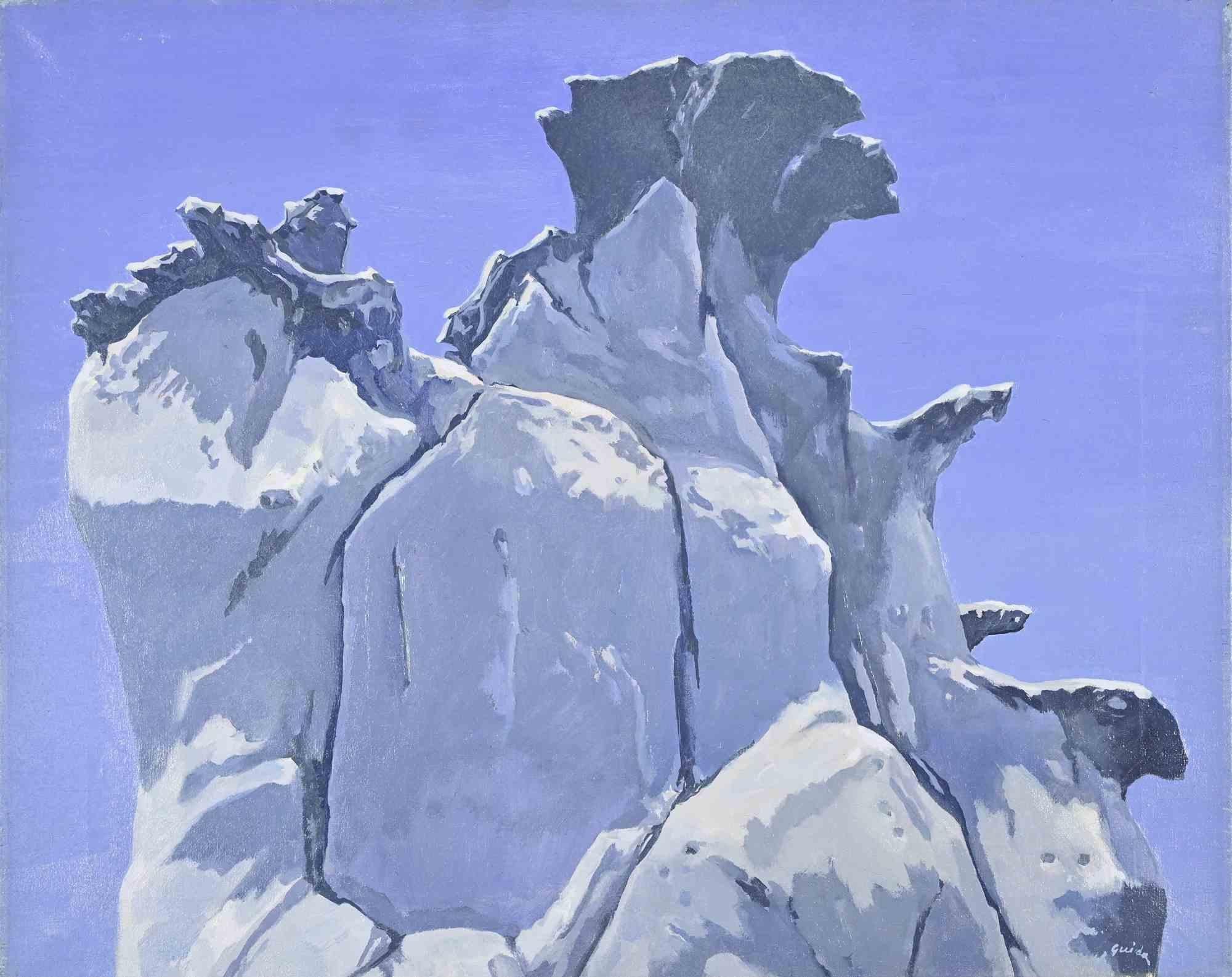 Oil on canvas realized by Gino Guida in 1980s.

Hand signed lower right.

Very good condition.