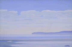 The Coast at Vespers Hour - Paint by Gino Guida - 1980s