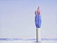 Tulipanes - Pintura de Gino Guida - Años 80