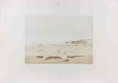 Seaside - Etching by Gino Guida - 1980s