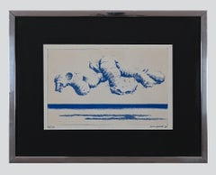 Seaweed - Etching by Gino Guida - 1968