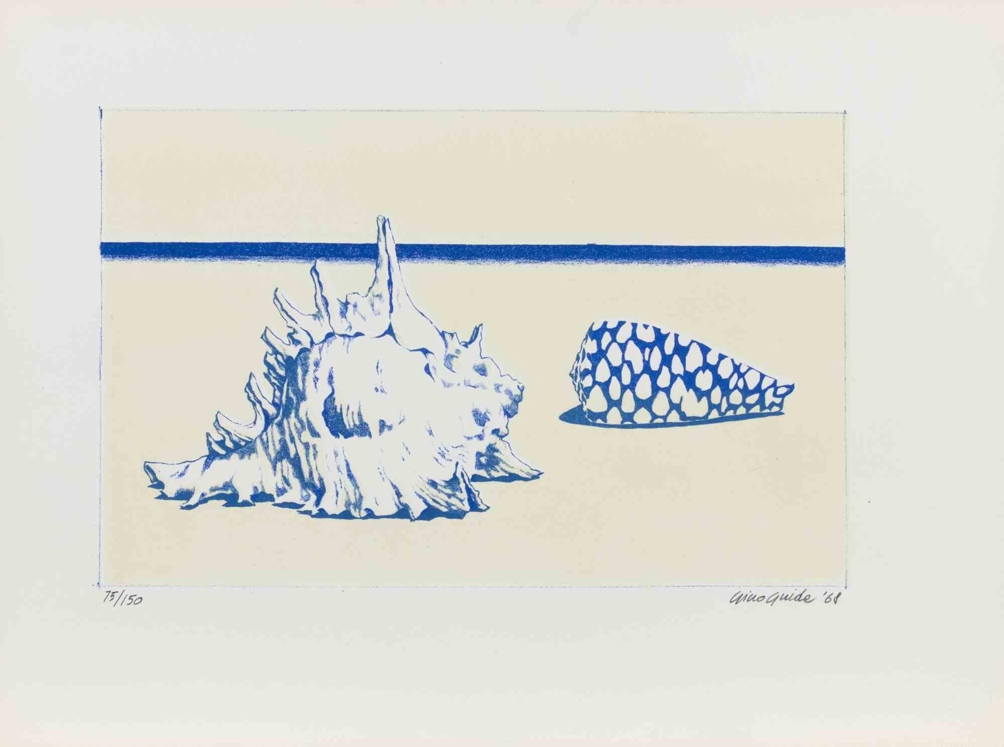 Litografia su carta realizzata da Gino Guida nel 1968. Hans è firmato, numerato e datato a matita.

Edizione di 150 esemplari.

Ottime condizioni.