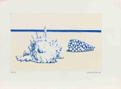 Shells - Lithograph by Gino Guida - 1968
