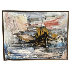 Gino Hollander Oil Painting of Shipwreck in a Storm
