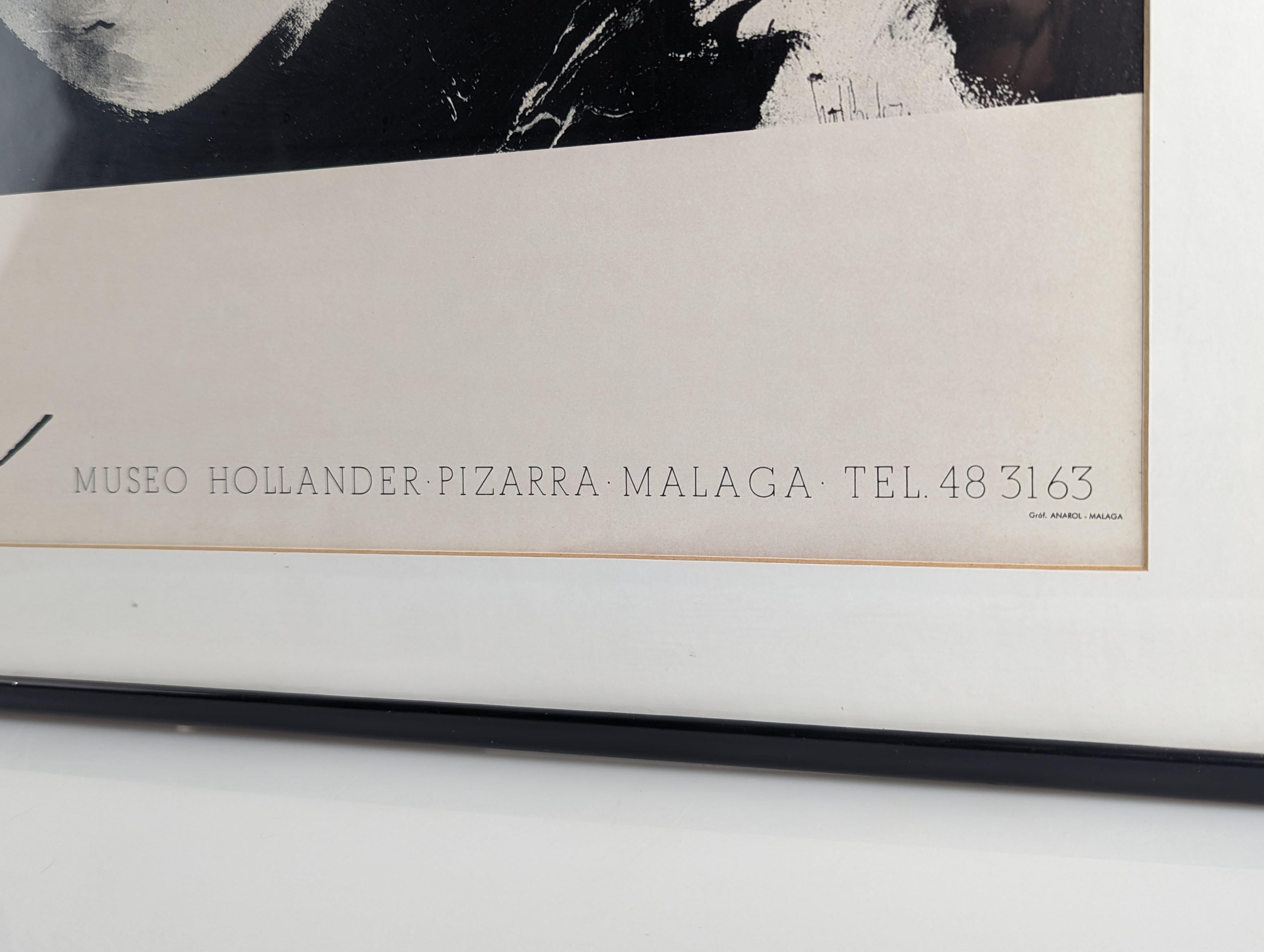 Poster originale di Gino Hollander proveniente dal Museo Hollander di Pizarra, Malaga. Realizzato su carta Gvarro.

Dimensioni: 53,5 x 41 cm - Interno: 44 cm x 31 cm