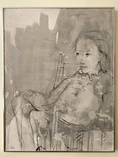 Gino Hollander - Mujer sentada Mujer sentada