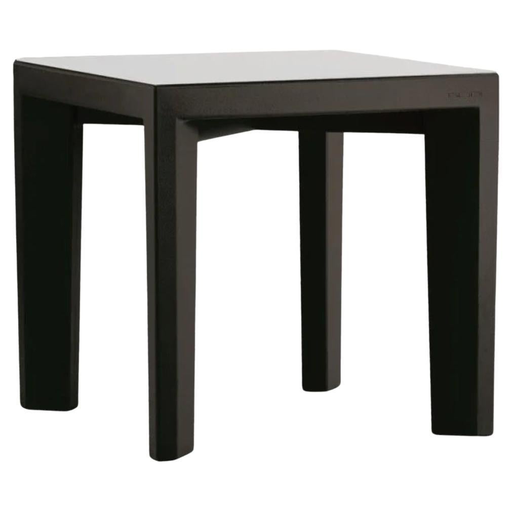 Gino Jet Black Table by Giò Colonna Romano For Sale