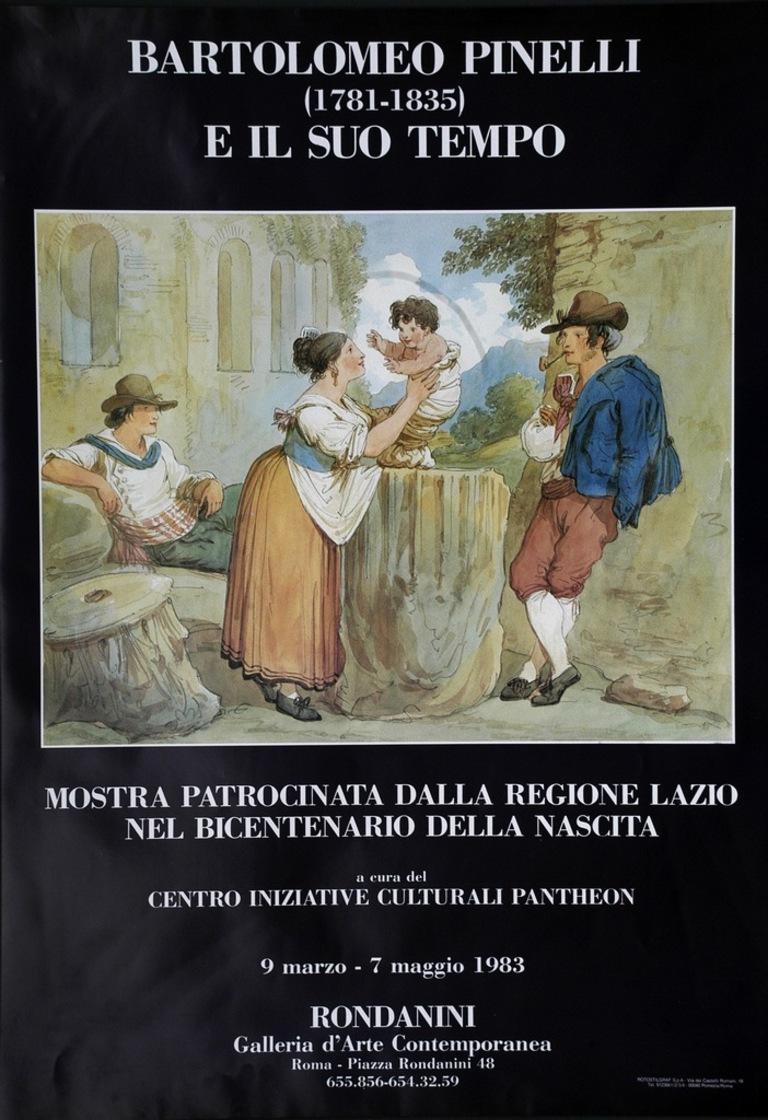 Gino Marotta Figurative Print - Bartolomeo Pinelli and his Time - Offset - 1983