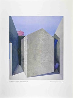 The House of the Architect - Vintage Poster After G. Marotta - 1982
